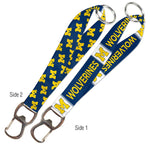 Michigan Wolverines Keystrap Bottle Opener