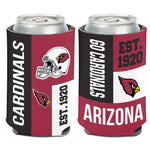 Arizona Cardinals Color Block Can Cooler 12 oz.