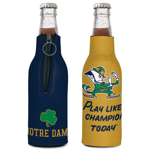 Notre Dame Fighting Irish PLAY LIKE A CHAMPION TODAY Bottle Cooler