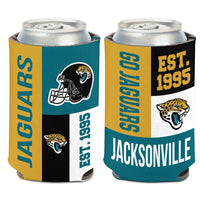 Jacksonville Jaguars Color Block Can Cooler 12 oz.