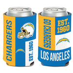 Los Angeles Chargers Color Block Can Cooler 12 oz.