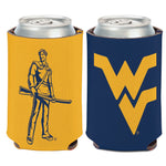 West Virginia Mountaineers PRIMARY LOGO Can Cooler 12 oz.