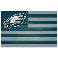 Philadelphia Eagles Wood Sign 11" x 17" 1/4" thick