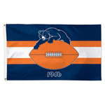 Chicago Bears / Classic Logo Retro Flag - Deluxe 3' X 5'