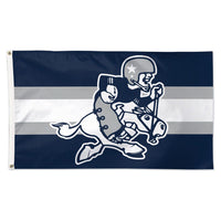 Dallas Cowboys / Classic Logo Retro Flag - Deluxe 3' X 5'