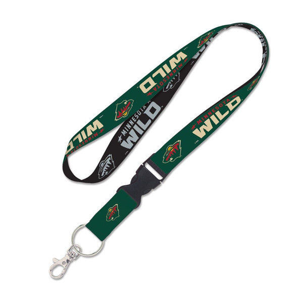 Minnesota Wild Lanyard w/detachable buckle 1"