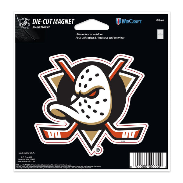 Anaheim Ducks Die Cut Magnet 4.5" x 6"