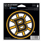 Boston Bruins Die Cut Magnet 4.5" x 6"