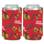 Chicago Blackhawks scatter Can Cooler 12 oz.