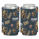Vegas Golden Knights scatter Can Cooler 12 oz.