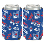 New York Rangers scatter Can Cooler 12 oz.