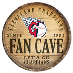 Cleveland Guardians Wood Sign 14" RND
