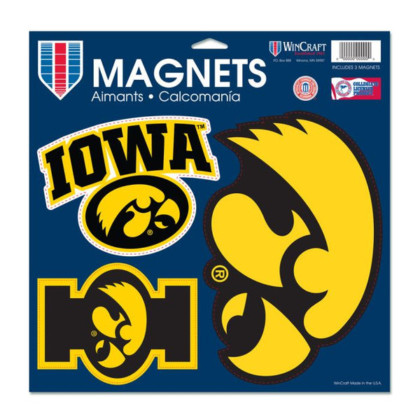 Wholesale-Iowa Hawkeyes Vinyl Magnet 11" x 11"