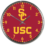 Wholesale-USC Trojans Chrome Clock