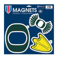 Oregon Ducks Vinyl Magnet 11" x 11"