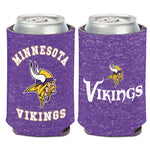 Minnesota Vikings Team Heathered Can Cooler 12 oz.
