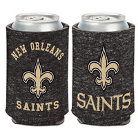 New Orleans Saints Team Heathered Can Cooler 12 oz.