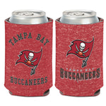 Tampa Bay Buccaneers Team Heathered Can Cooler 12 oz.