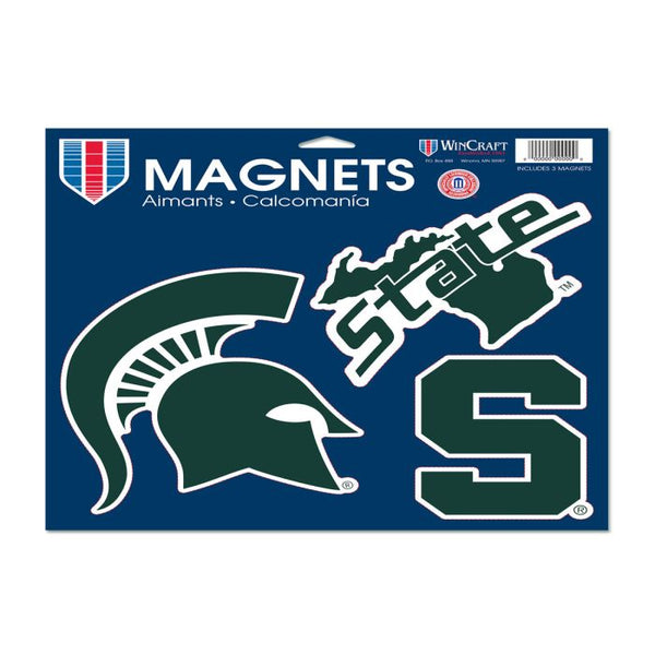 Wholesale-Michigan State Spartans Vinyl Magnet 11" x 11"