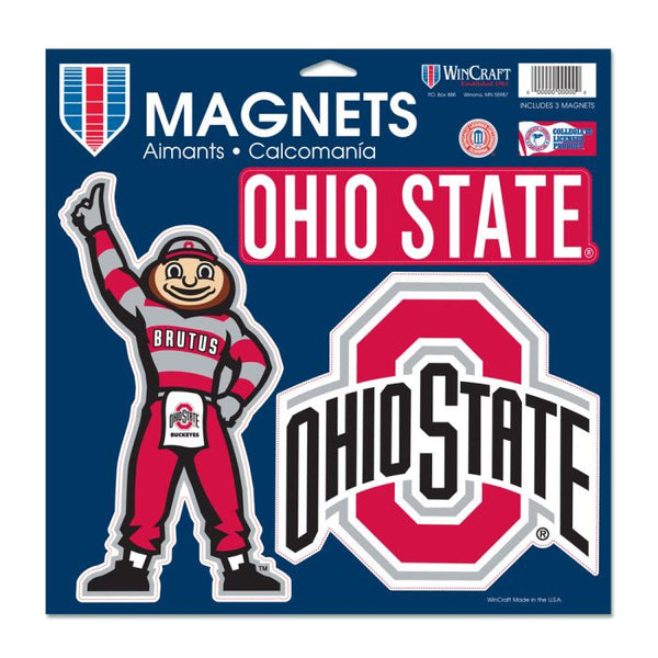 Wholesale-Ohio State Buckeyes Vinyl Magnet 11" x 11"