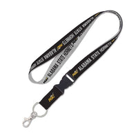 Wholesale-Alabama State Hornets Lanyard w/detachable buckle 1"