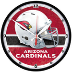 Arizona Cardinals Round Wall Clock 12.75"