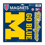 Michigan Wolverines Vinyl Magnet 11" x 11"