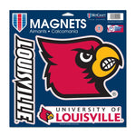 Wholesale-Louisville Cardinals Vinyl Magnet 11" x 11"