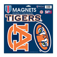 Wholesale-Auburn Tigers Vinyl Magnet 11" x 11"