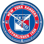 New York Rangers Round Wall Clock 12.75"