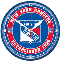 New York Rangers Round Wall Clock 12.75"