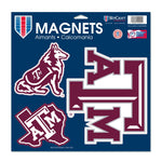 Texas A&M Aggies Vinyl Magnet 11" x 11"