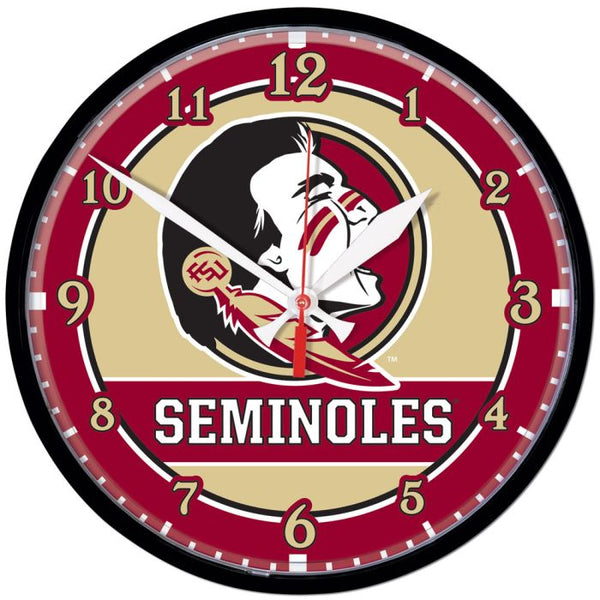 Wholesale-Florida State Seminoles Round Wall Clock 12.75"