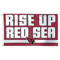Arizona Cardinals Slogan Flag - Deluxe 3' X 5'
