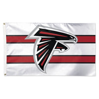 Atlanta Falcons Away Stripes Flag - Deluxe 3' X 5'
