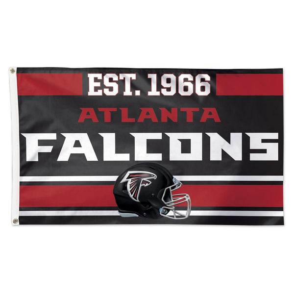 Atlanta Falcons Established Flag - Deluxe 3' X 5'