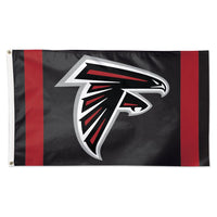 Atlanta Falcons Vertical Stripes Flag - Deluxe 3' X 5'