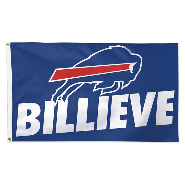 Buffalo Bills Slogan Flag - Deluxe 3' X 5'