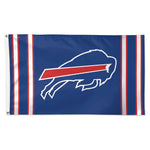 Buffalo Bills Vertical Stripes Flag - Deluxe 3' X 5'