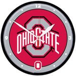 Wholesale-Ohio State Buckeyes Round Wall Clock 12.75"