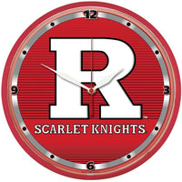 Wholesale-Rutgers Scarlet Knights Round Wall Clock 12.75"