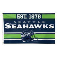Seattle Seahawks Flag - Deluxe 3' X 5'