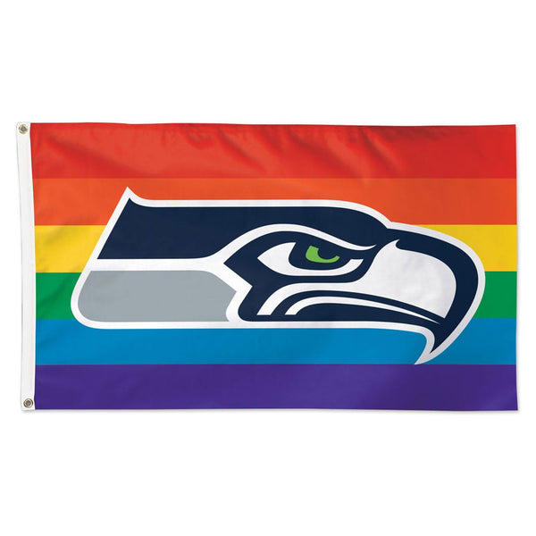 Seattle Seahawks Flag - Deluxe 3' X 5'