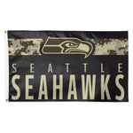 Seattle Seahawks Digi Camo Flag - Deluxe 3' X 5'