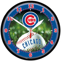 Chicago Cubs Round Wall Clock 12.75"