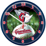 Cleveland Guardians Round Wall Clock 12.75"