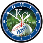 Kansas City Royals Round Wall Clock 12.75"