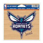 Charlotte Hornets Die Cut Magnet 4.5" x 6"
