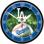 Los Angeles Dodgers Round Wall Clock 12.75"