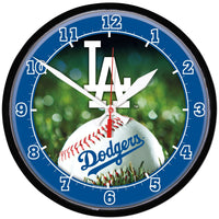 Los Angeles Dodgers Round Wall Clock 12.75"